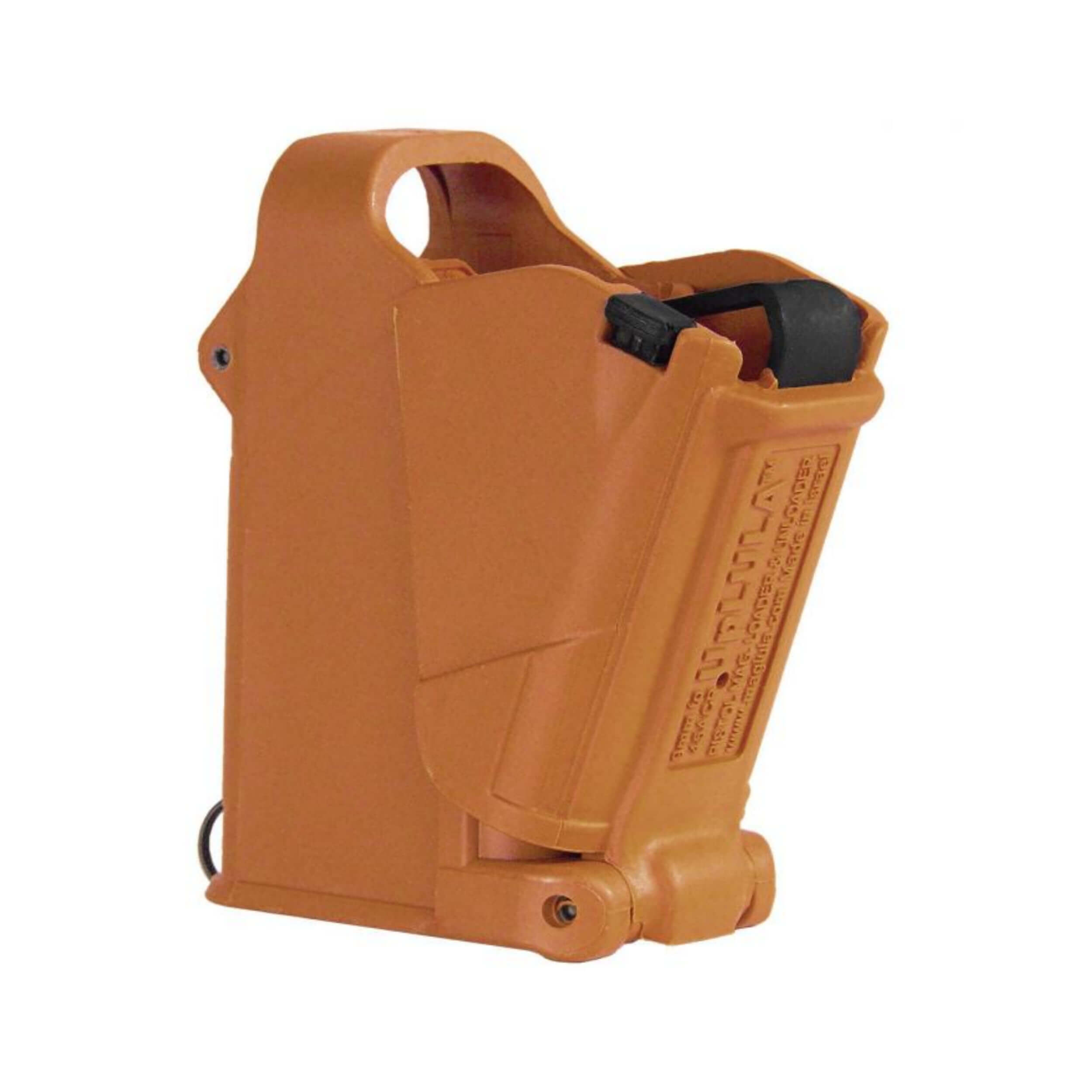 maglula UpLULA  9 mm to .45ACP universal pistol magazine loader  Brown Orange UP60BO