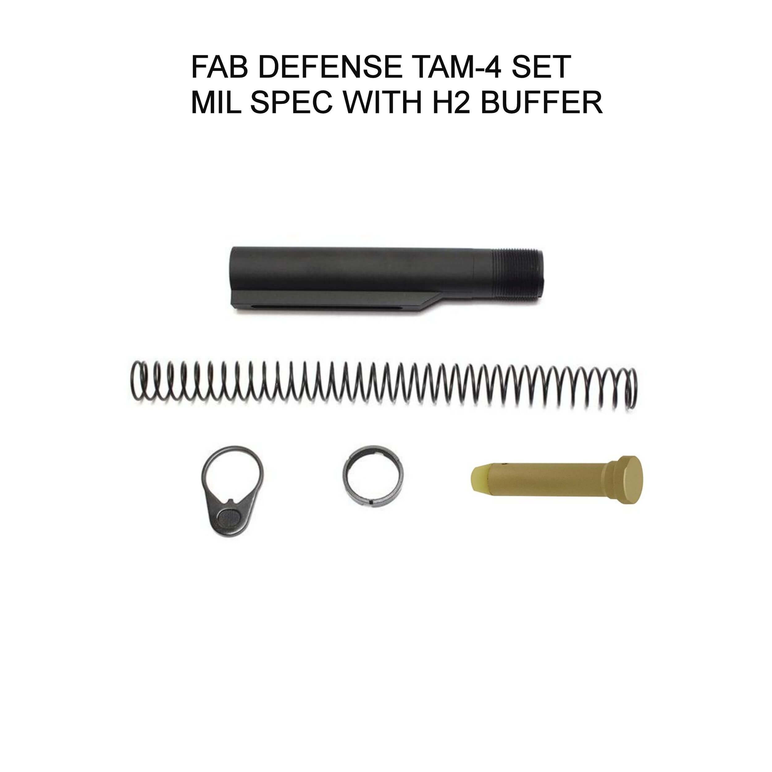 TAM-4 Buffer Tube Set für AR15 / M16 / M4 + GLR16 Schulterstütze