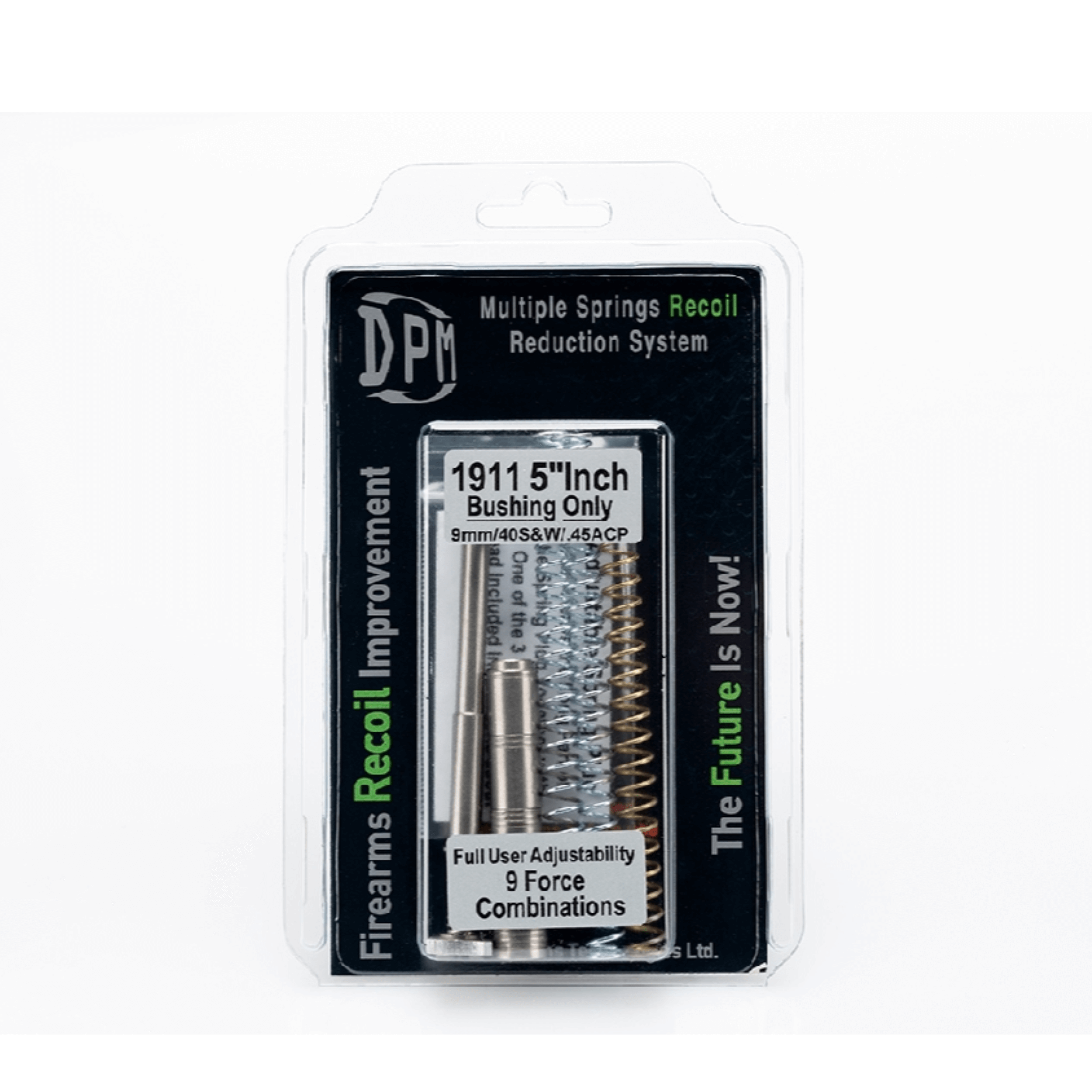 1911 5" mit Bushing - 9mm / .40 S&W / .45 ACP - 9 verschiedene Einstellungen