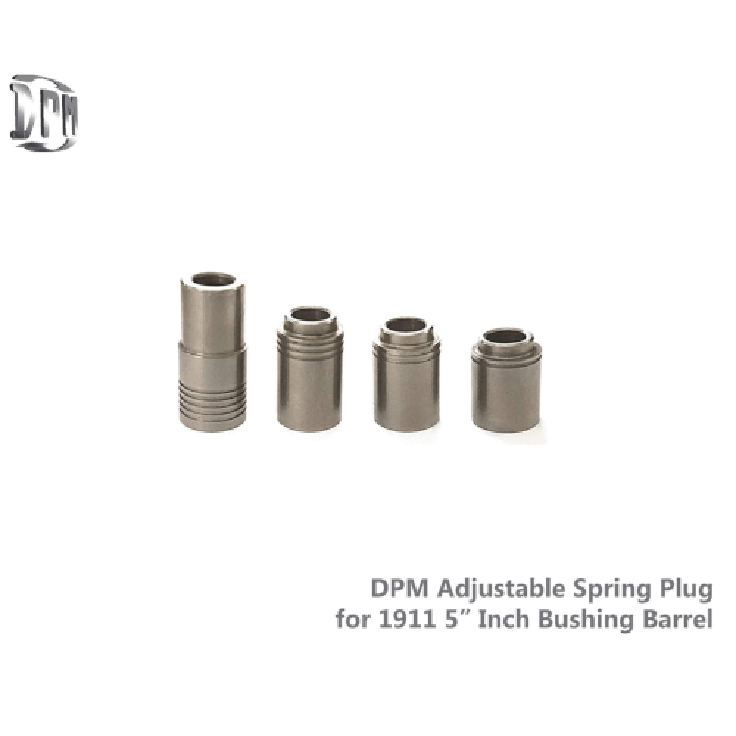 1911 5" mit Bushing - 9mm / .40 S&W / .45 ACP - 9 verschiedene Einstellungen