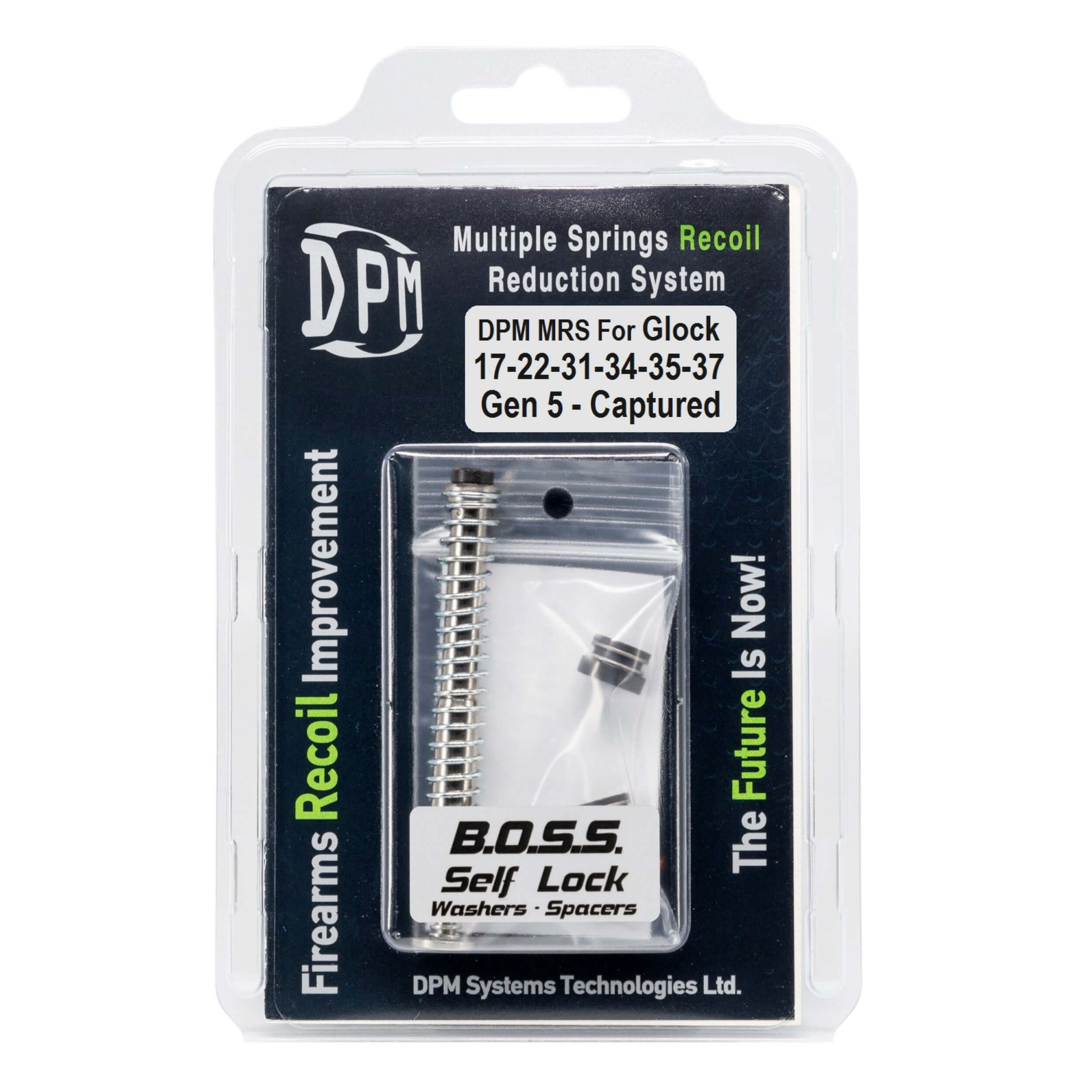 Glock 17 22 31 34 35 37  GEN 5 - Captured - B.O.S.S - 3 User Adjustable Settings