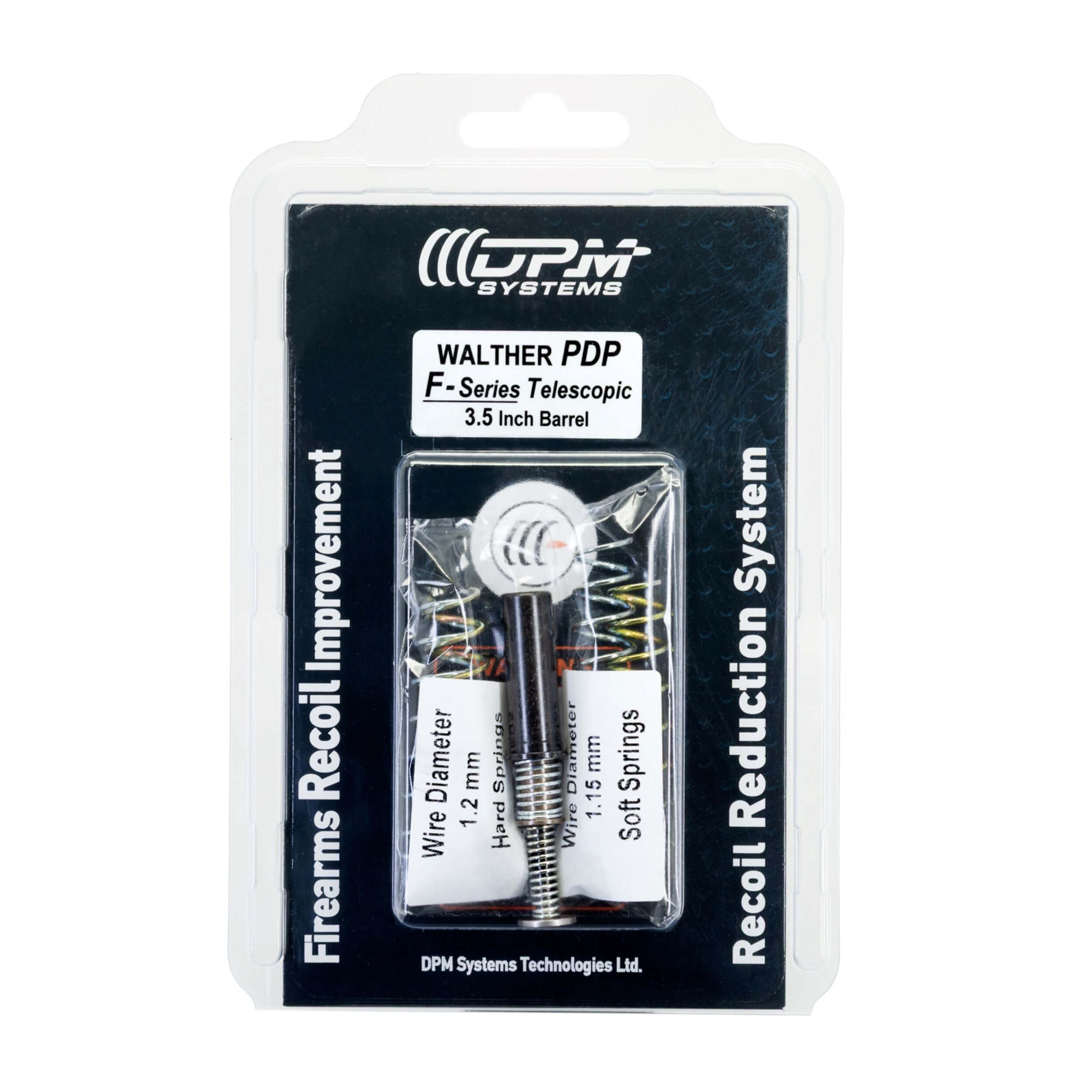 DPM Telescopic Recoil Reduction System for Walther PDP F-Series 3.5" Barrel