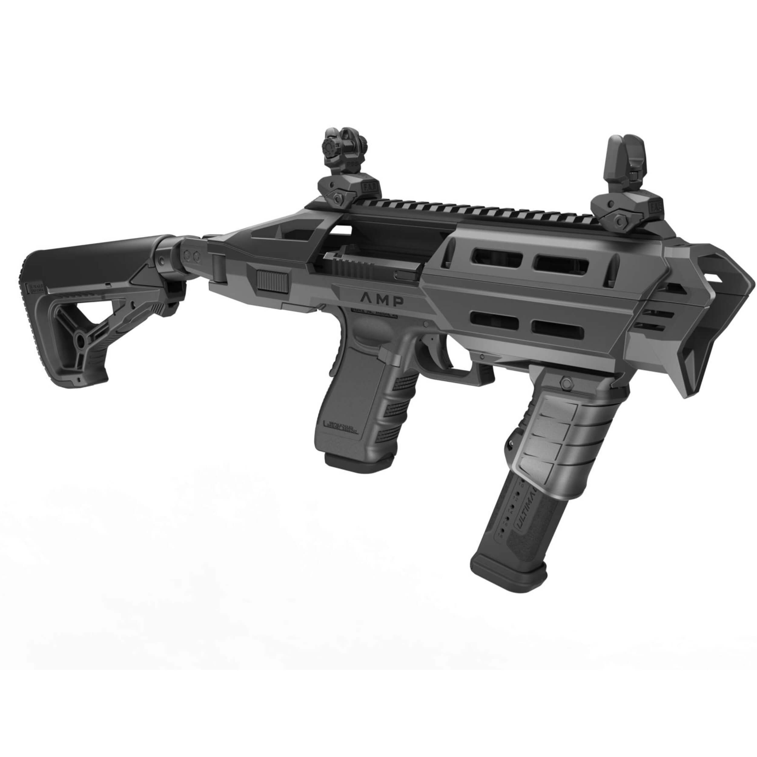FAB AMP M4 PRO KPOS Pistol Conversion Kit -  Für GLOCK 17/19 & PDP 4 & PDP 4.6